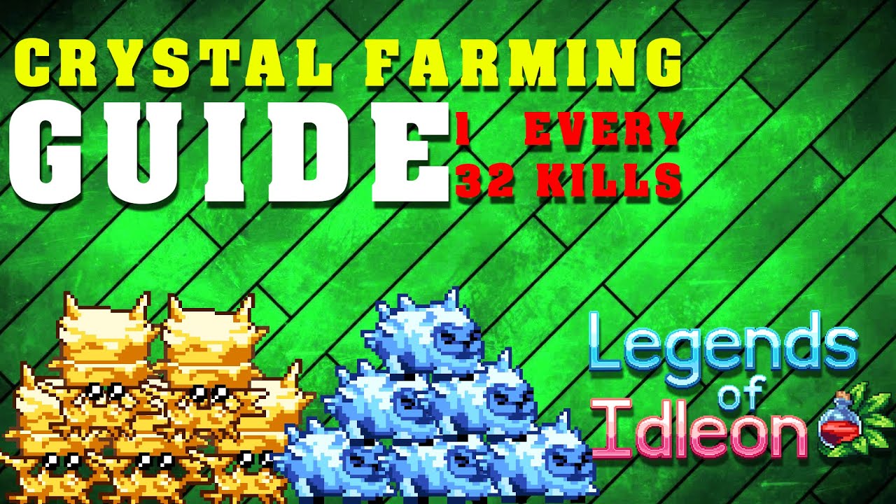 Legends of idleon CRYSTAL FARMING GUIDE | How to farm crystal monsters