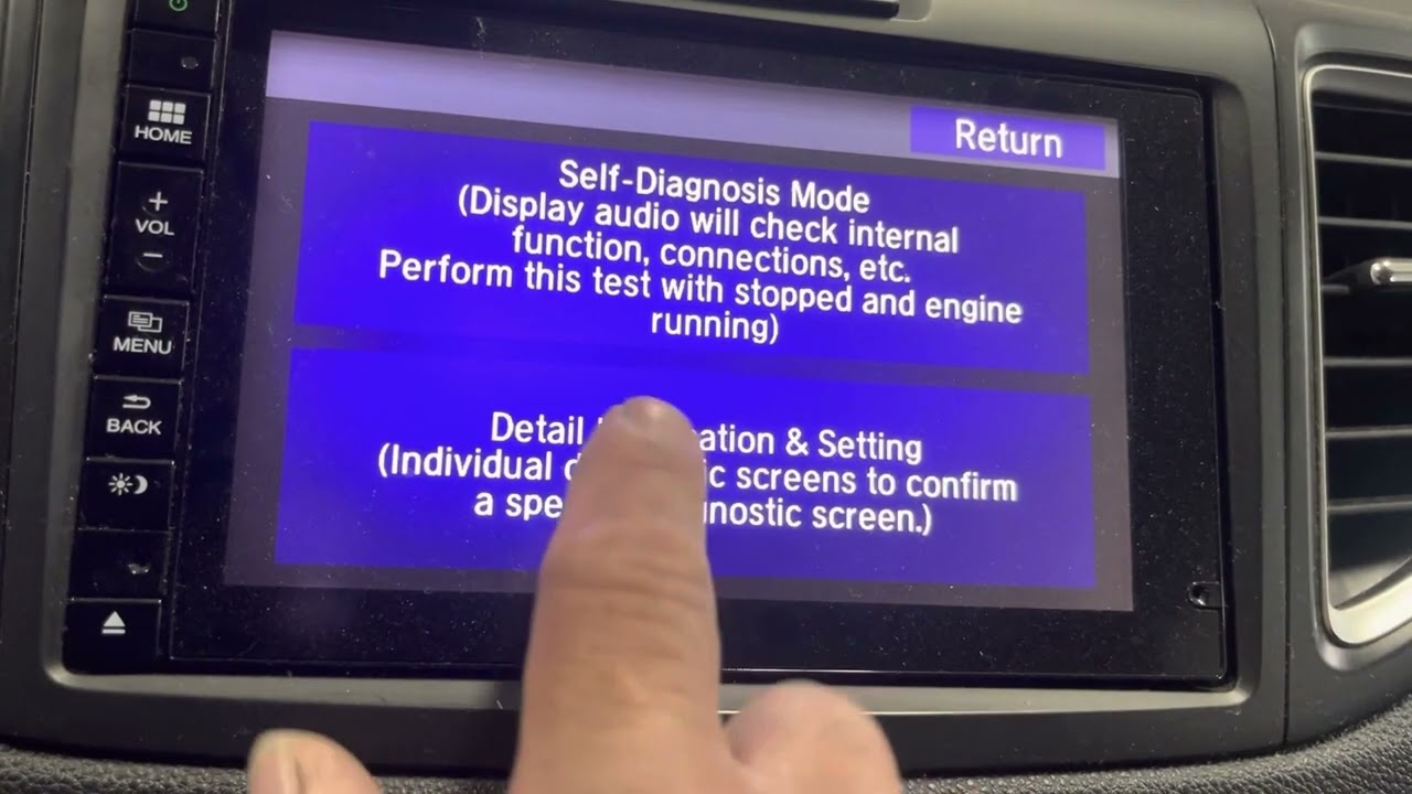 HONDA CR-V  SIDE MIRROR AIMING CALIBRATION 2015-UP#short #fyp #amazing
