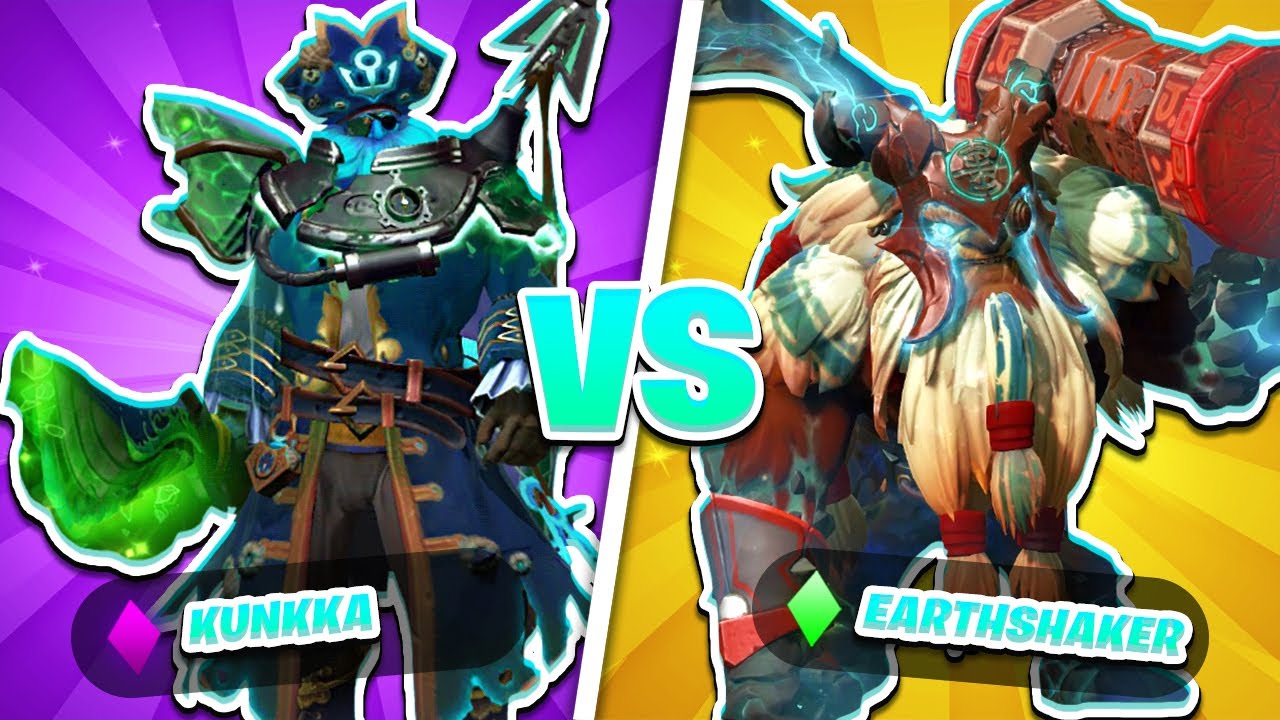 EARTHSHAKER vs KUNKKA Matchup EXPLAINED! Dota 2
