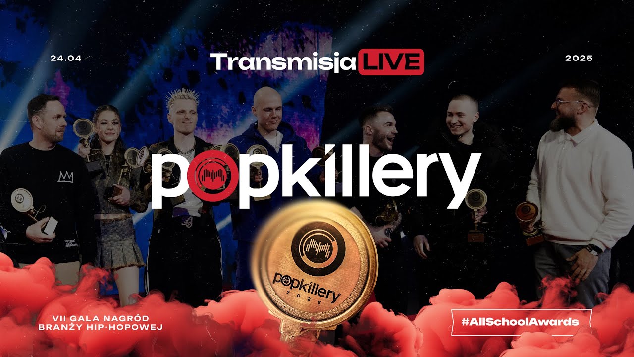POPKILLERY 2025 - Transmisja LIVE | Gala wręczenia nagr&oacute;d