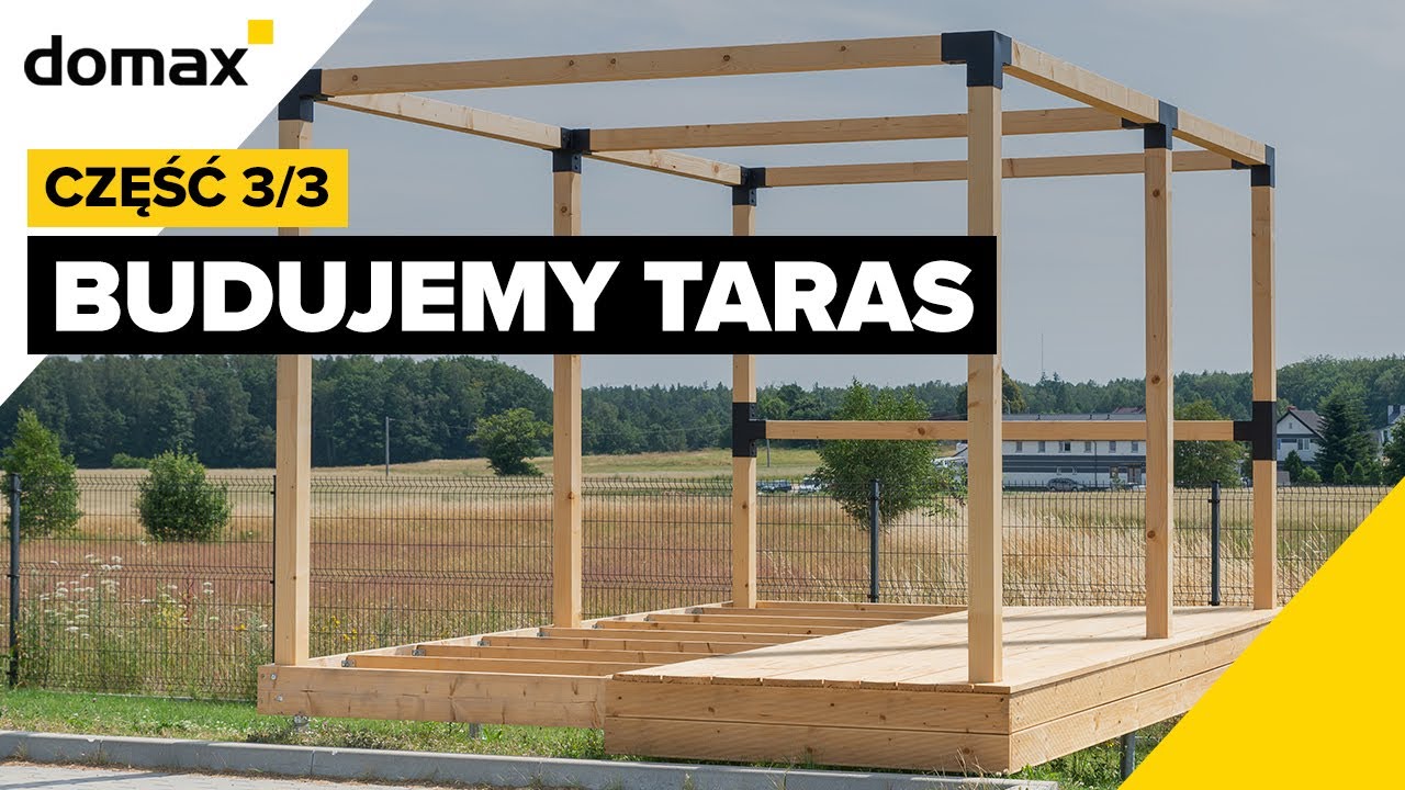 Budujemy taras na wzniesieniu - część 3/3