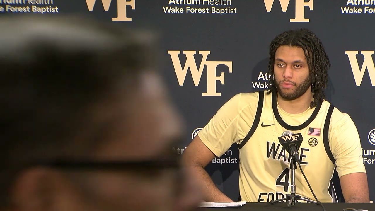 Hunter Sallis and Efton Reid talk about the loss to second-ranked Duke