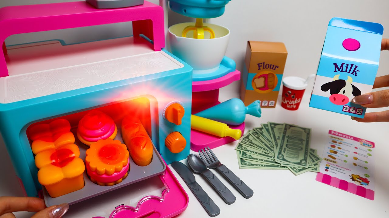 Toy asmr 🍳 Bakery Shop ASMR Satisfying with Unboxing | Review Toys 