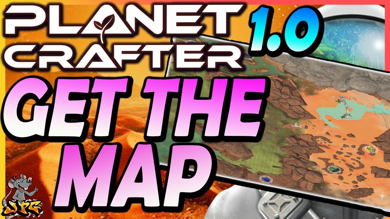 PLANET CRAFTER TIPS - How To Unlock The Map And Find ALL Resource Caves