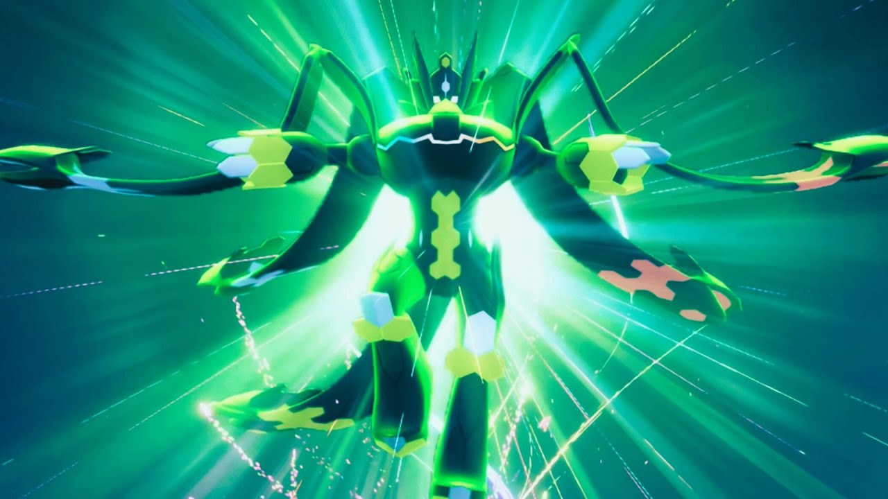 Mega Zygarde Evolution Cutscene - Pokemon Legends ZA (Switch 2)