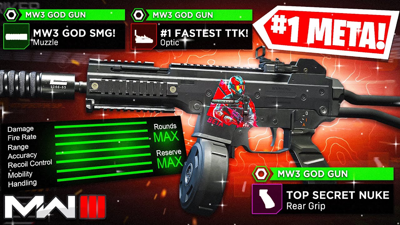 MGB NUKE ☢️ #1 Best STRIKER Class Setup in MW3! (Best Striker Loadout Modern Warfare 3 Build)