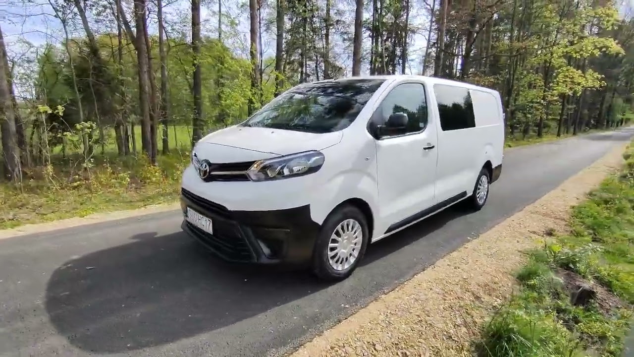 Toyota Proace 2020r Doka Brygadowka Long 2.0 HDi 122 PS 6 osobowy Klima Kamera Pdc