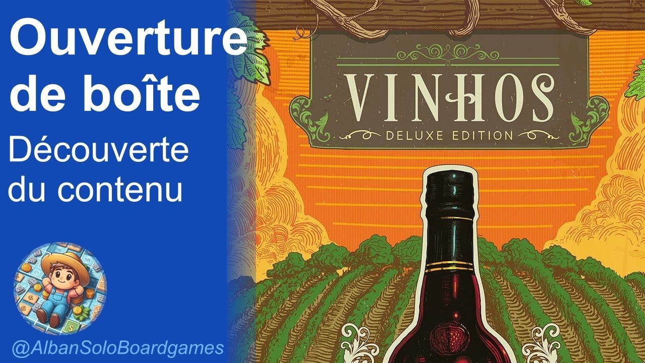 Vinhos (FR) | Ouverture de boîte | Découverte des composants | Vital Lacerda | Ian O'Toole