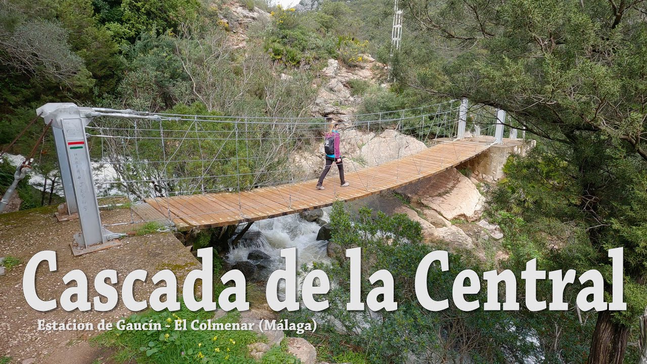 Cascada de la Central, Estación de Gaucín - El Colmenar ¡Vive la Montaña! ¡Descubre Málaga!