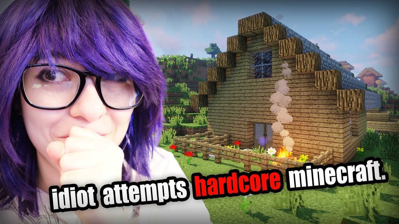 Я впервые попробовал хардкорный Minecraft... Вот как все прошло.