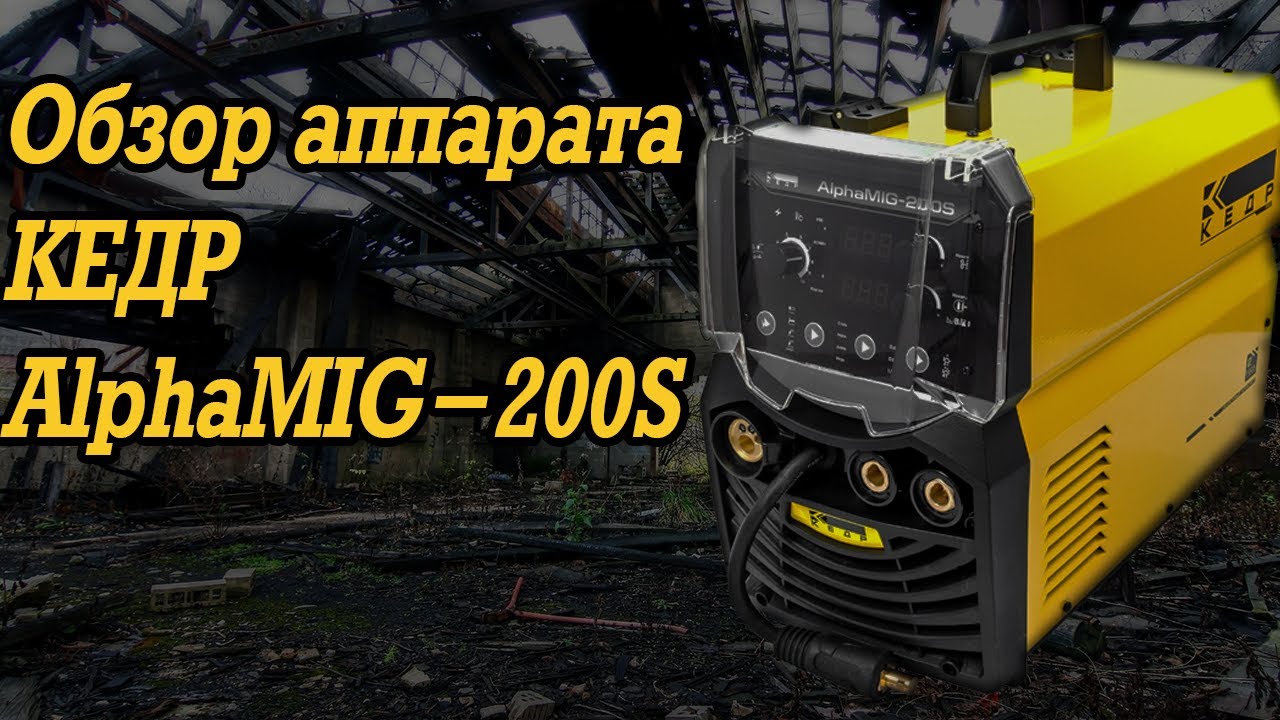 Обзор: Кедр AlphaMIG-200S