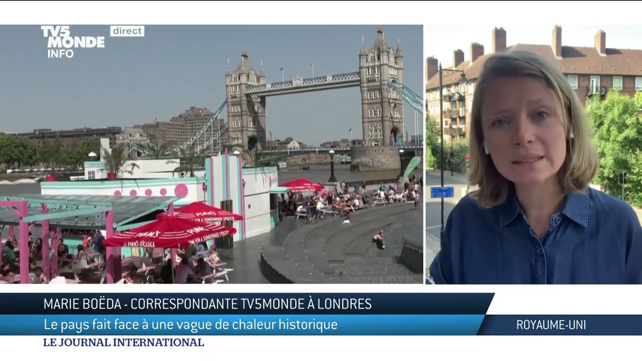 Royaume-Uni : la chaleur extr&ecirc;me trait&eacute;e 
