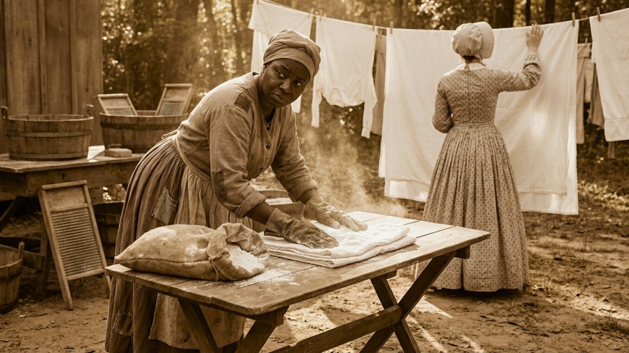 LA ESCLAVA LAVANDERA que frotó las sábanas con CAL VIVA (Quema-Piel): ¡Se despertaron en Carne Viva!