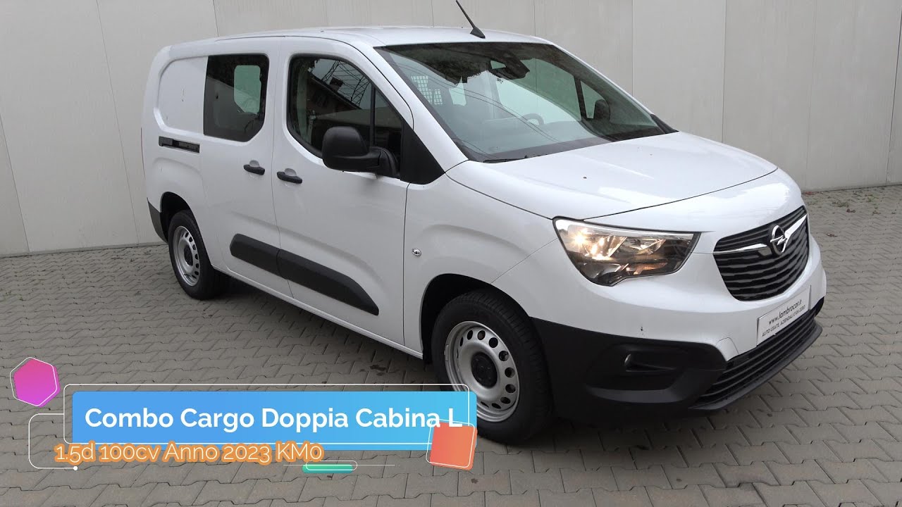 [Auto Lambrocar] OPEL Combo Cargo 1.5 D 100CV PL-DOPPIA CABINA 850kg Mobile