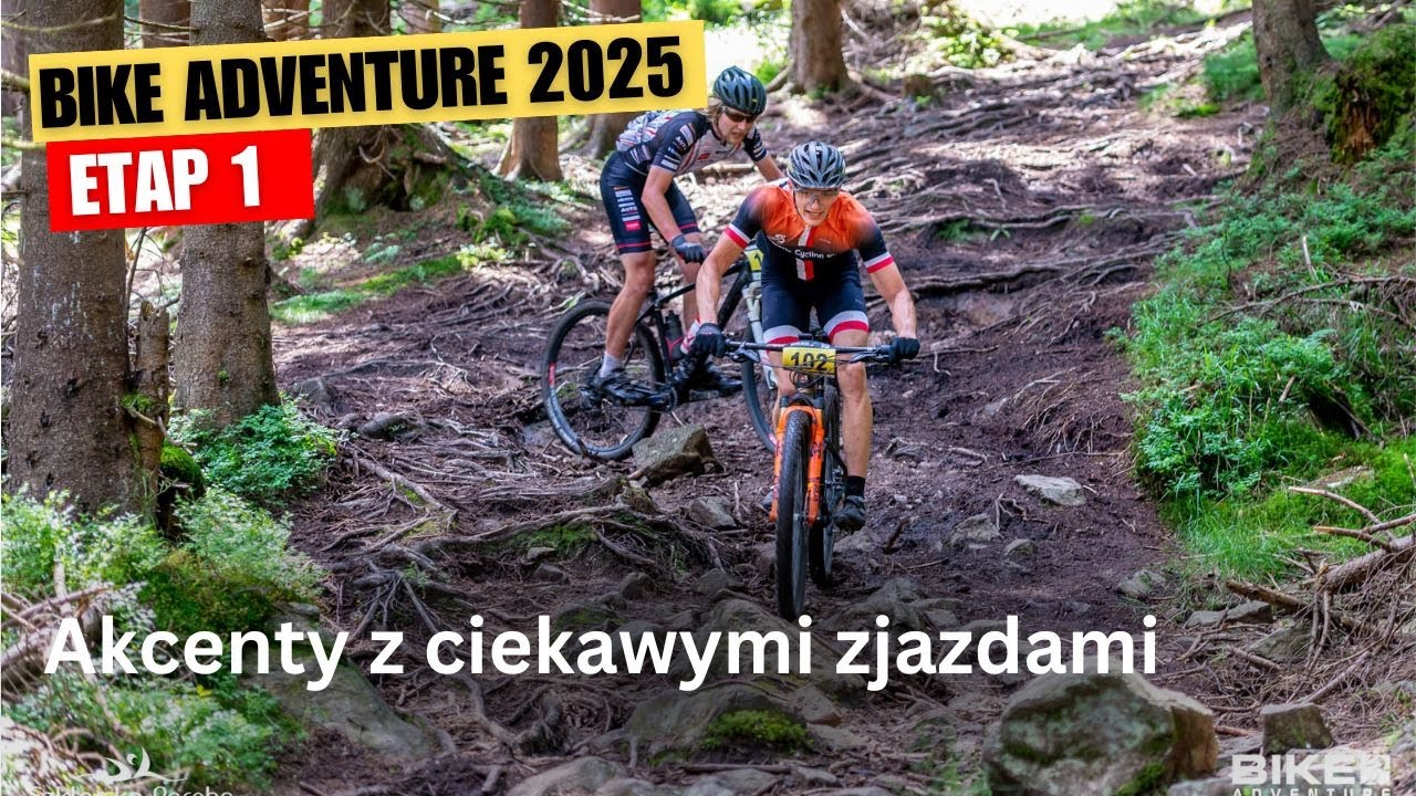 Bike Adventure 2025 1 etap PRO DUO najlepsze zjazdy z ekipą Mitutoyo Trezado AZS Wratislavia Wrocław