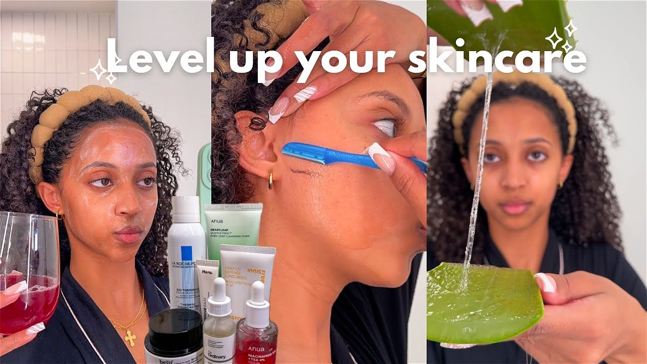 Effective Skincare tips that TRANSFORMED my skin | shaving face & glass skin routine |