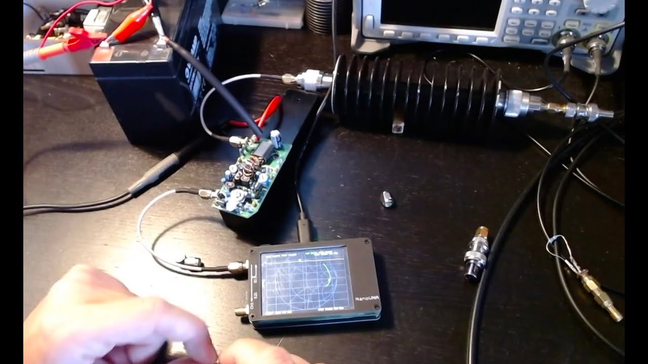 Episode 70: QRPLabs 10W HF amplifier (#2), input impedance.