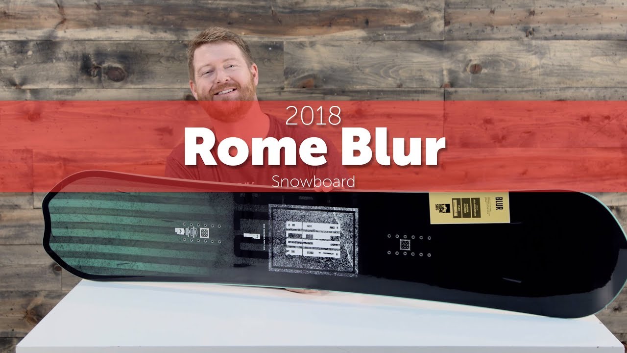 2018 Rome Blur Snowboard - Review