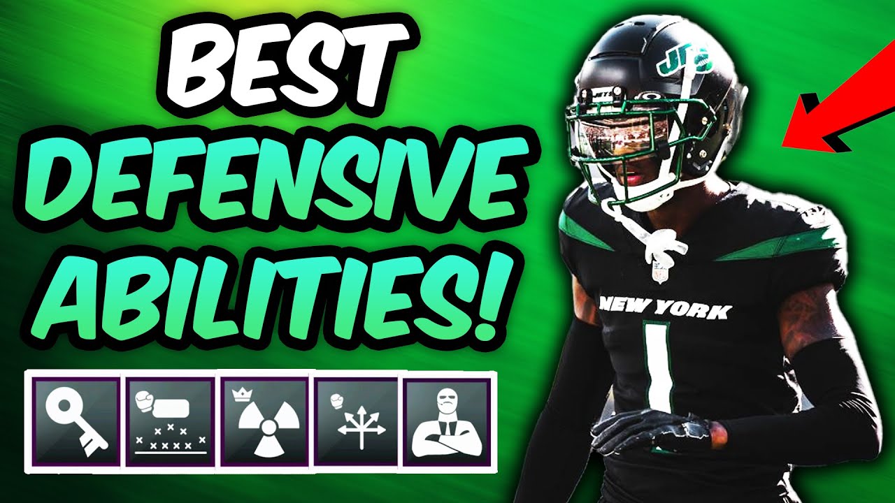 UPDATED BEST DEFENSIVE ABILITIES IN MADDEN! RUN THESE ABILITIES! (MUT 23)