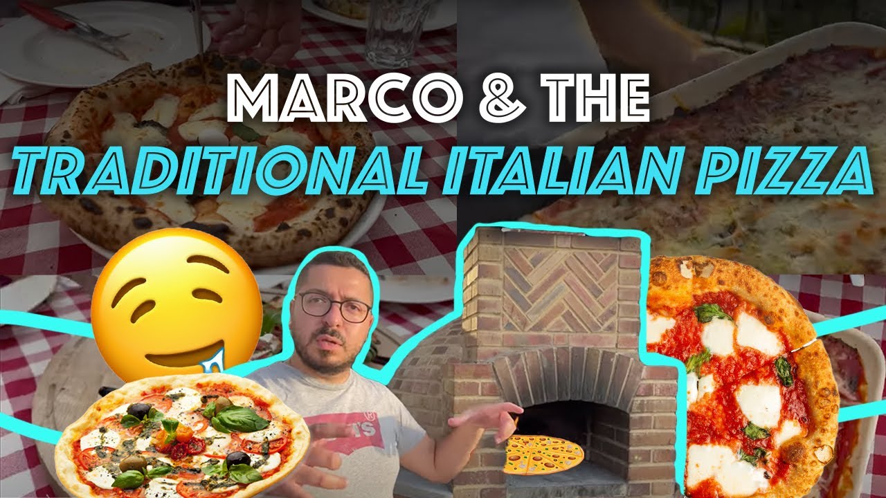 Marco & The Traditional Italian Pizza Experience at Home. ماركو وتجربة البيتزا الإيطالية التقليدية