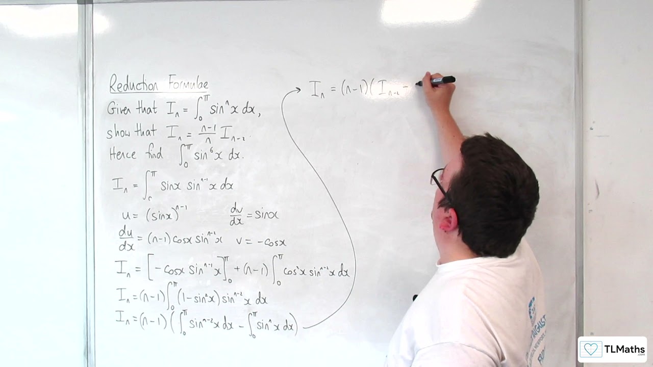 AQA A-Level Further Maths E8-04 Reduction Formulae: sin^n(x)
