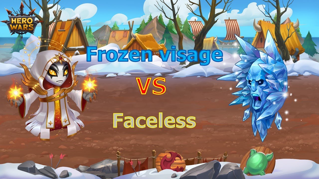hero wars || Faceless Vs Frozen Visage