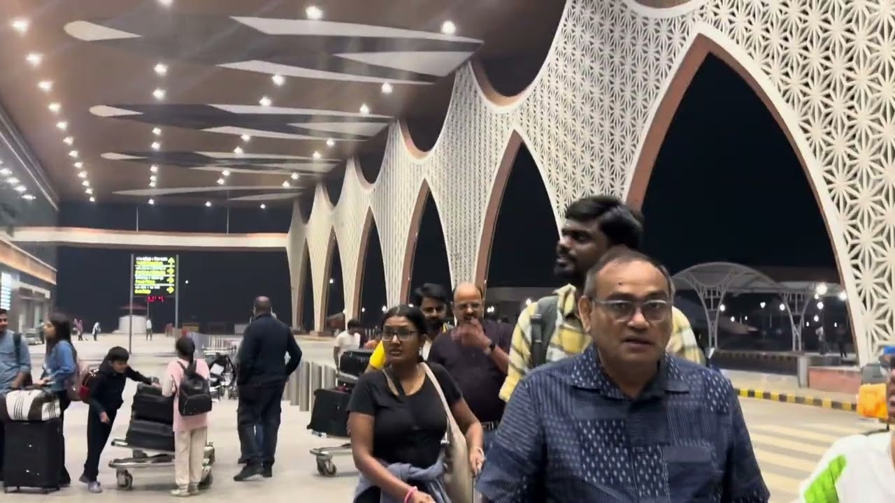 Rajkot international Airport, Gujarat. It’s very small airport, no Lounge is there. 