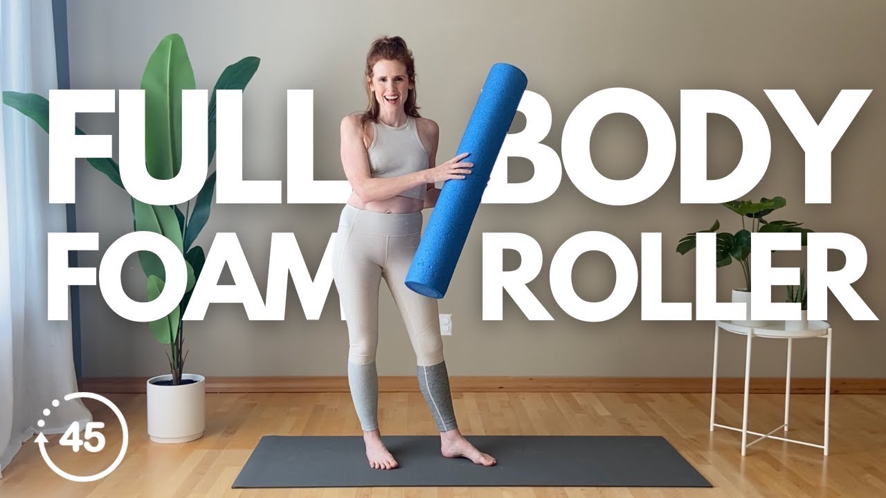 45 MINS - FULL BODY FOAM ROLLER PILATES