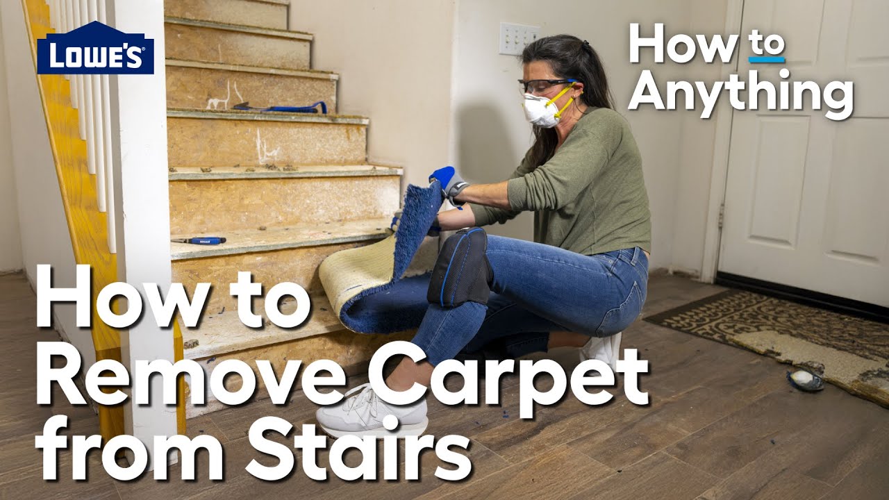 How to Remove Carpet from Stairs | How To Anything