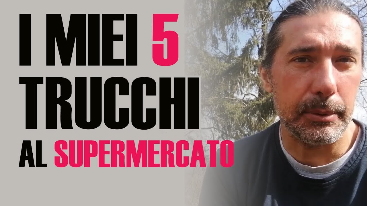 I miei 5 trucchi per RISPARMIARE al supermercato