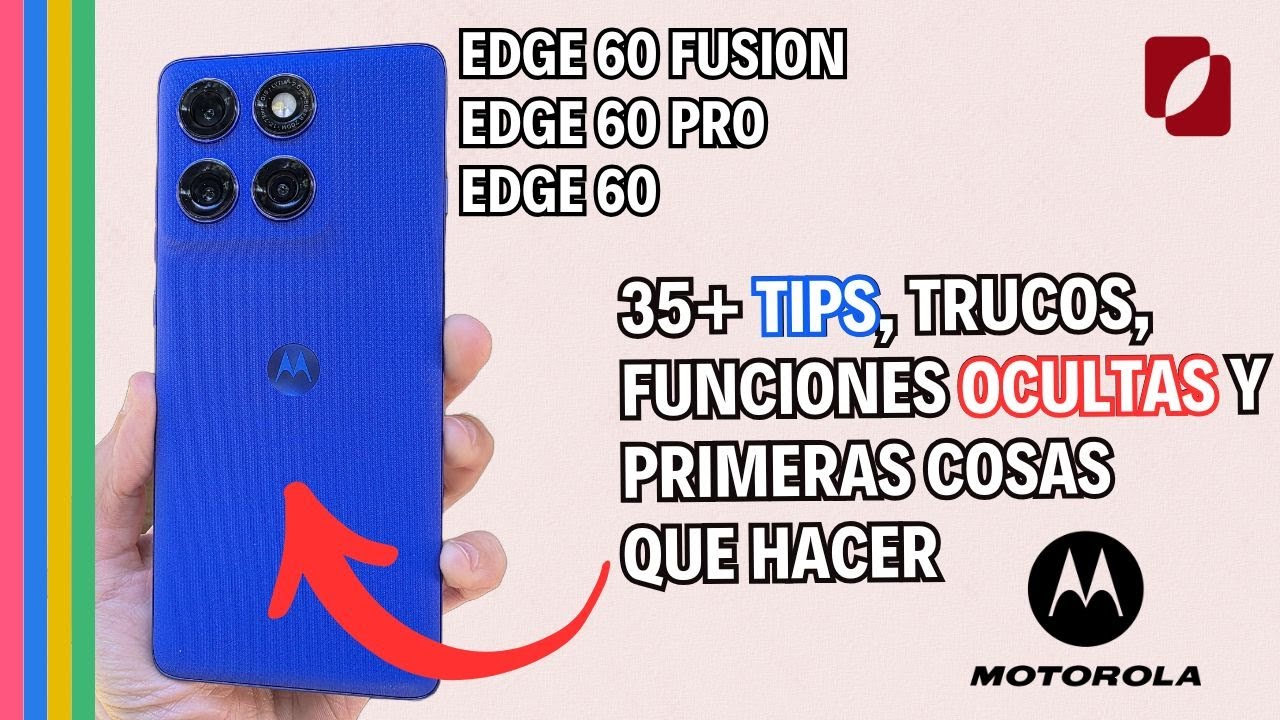 🧙‍♀️🪄CAMBIA INMEDIATAMENTE estos ajustes si compraste un Motorola Edge 60 Fusion / Edge 60 / 60 Pro🫡