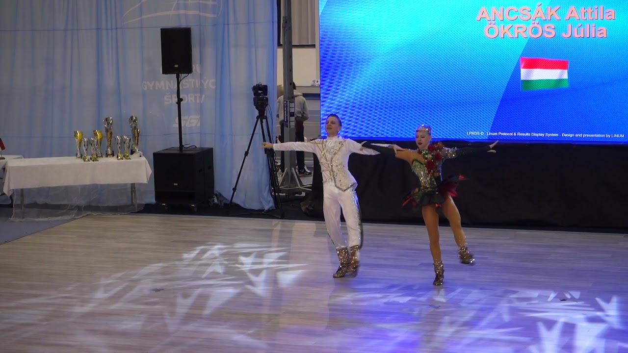 ROCK AND MAGIC SE, Hungary ANCSÁK ATTILA - ÖKRÖS JÚLIA JUNIOR WORLD CUP 1. PLACE BRATISLAVA