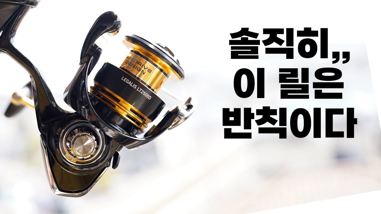 【낚시릴 소개】100만원짜리와 같은 기능인데 가격은 10만원대? 안사면 손해보는 릴, 다이와 레가리스