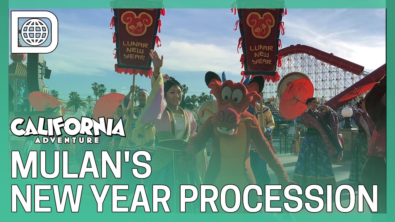 Mulan's New Year Procession - California Adventure