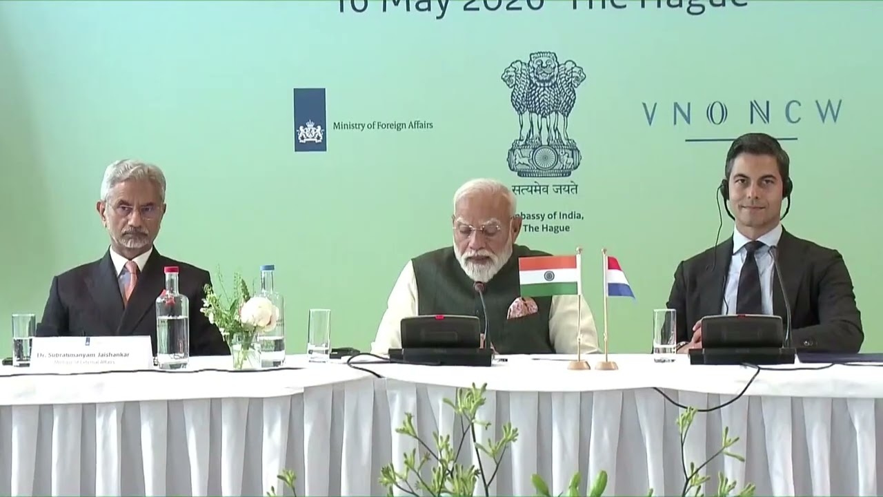 PM Modi Invites Dutch Firms to Invest & Manufacture in India | Amaravati Today