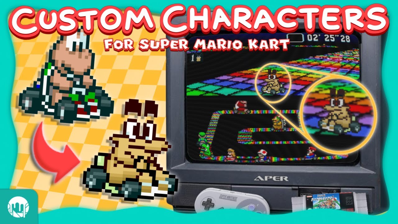 Create a Custom Super Mario Kart Character (Tutorial)