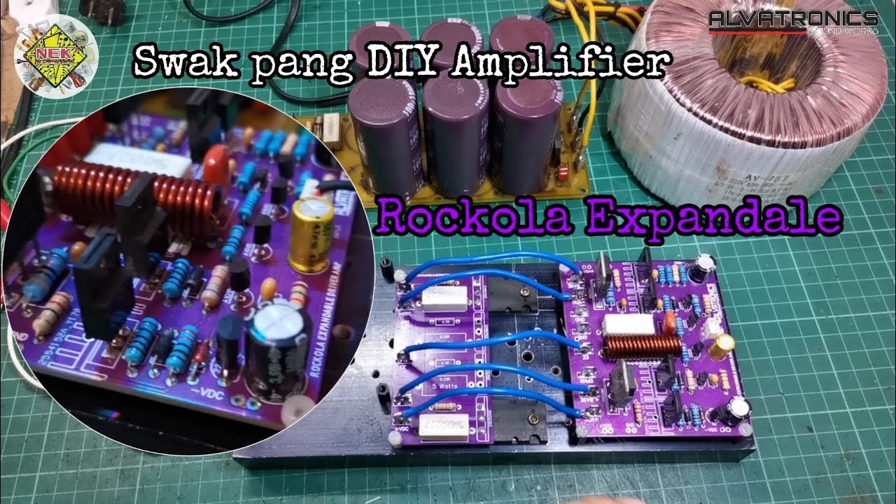 Rockola Expandable Driver Amp | Factory made PCB
