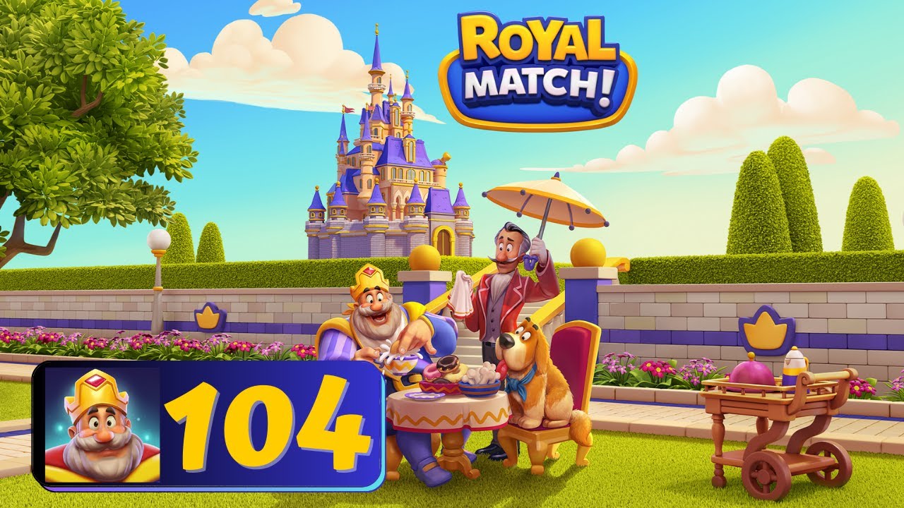 Royal Match 👑 - Area 104 - ⛯ Lightroom - Gameplay