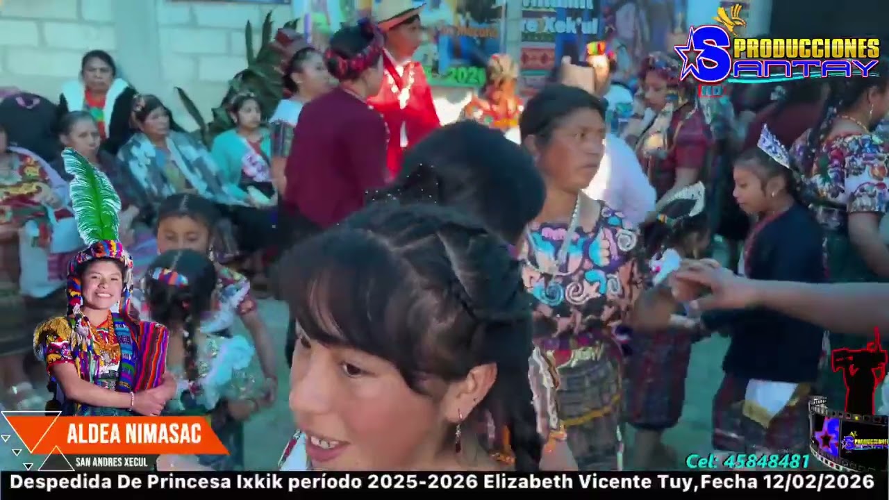 Despedida De Princesa Ixkik Período 2025-2026 Elizabet Tuy Vicente Fecha 12/02/2026