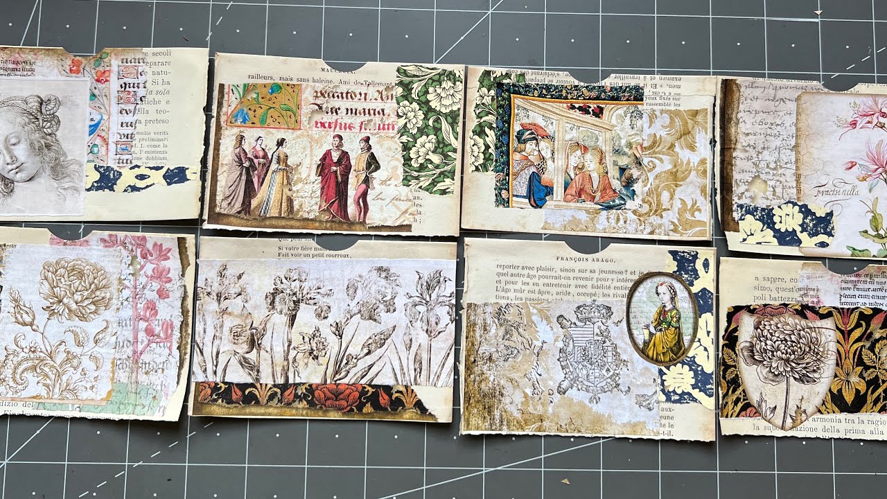 #roxysmedievalmiragemonday DTP 2024 | EP 07 Medieval Fragments | quick book page pockets