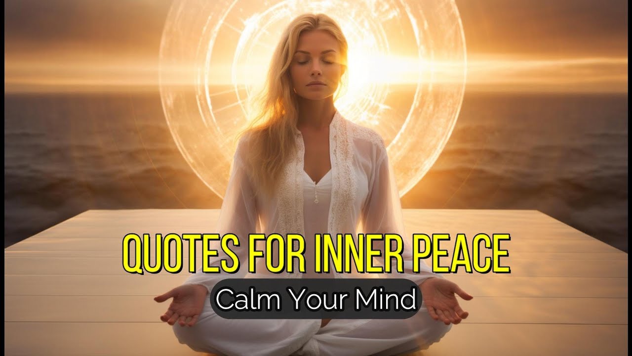 Wisdom Quotes for Inner Peace and Calm Mind
