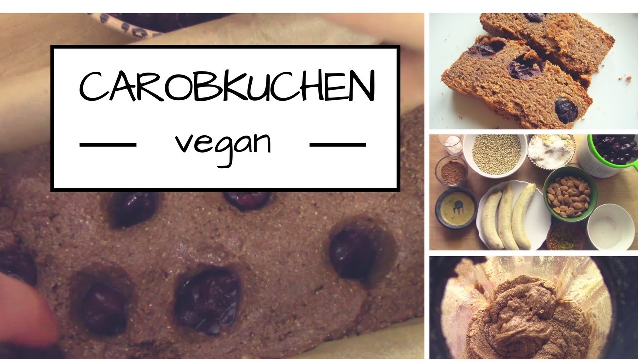 Leckeres Rezept für einen glutenfreien Carob- Kirschkuchen