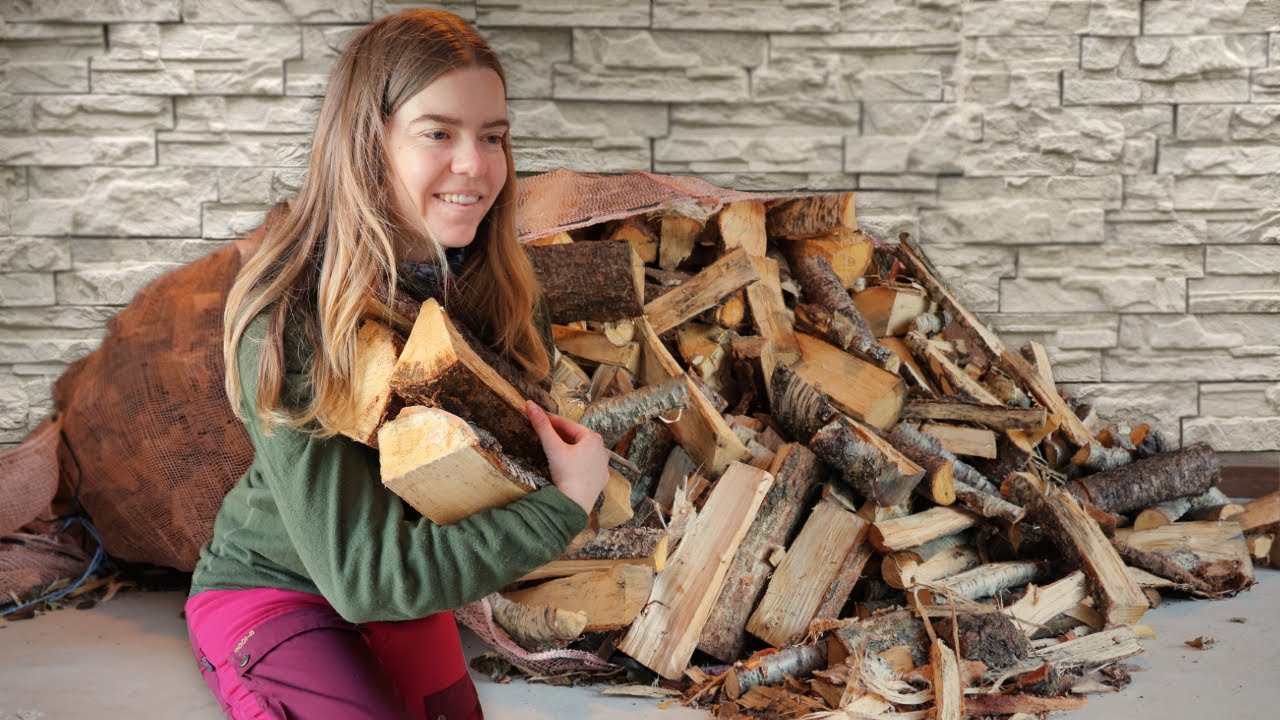Moving 1 TON of Wood to Prepare for Winter