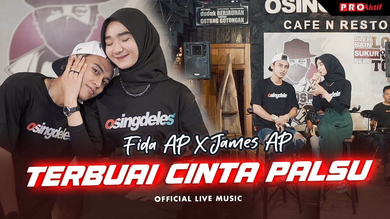 Fida AP X James AP - Terbuai Cinta Palsu (Official Music Video) | Live Version