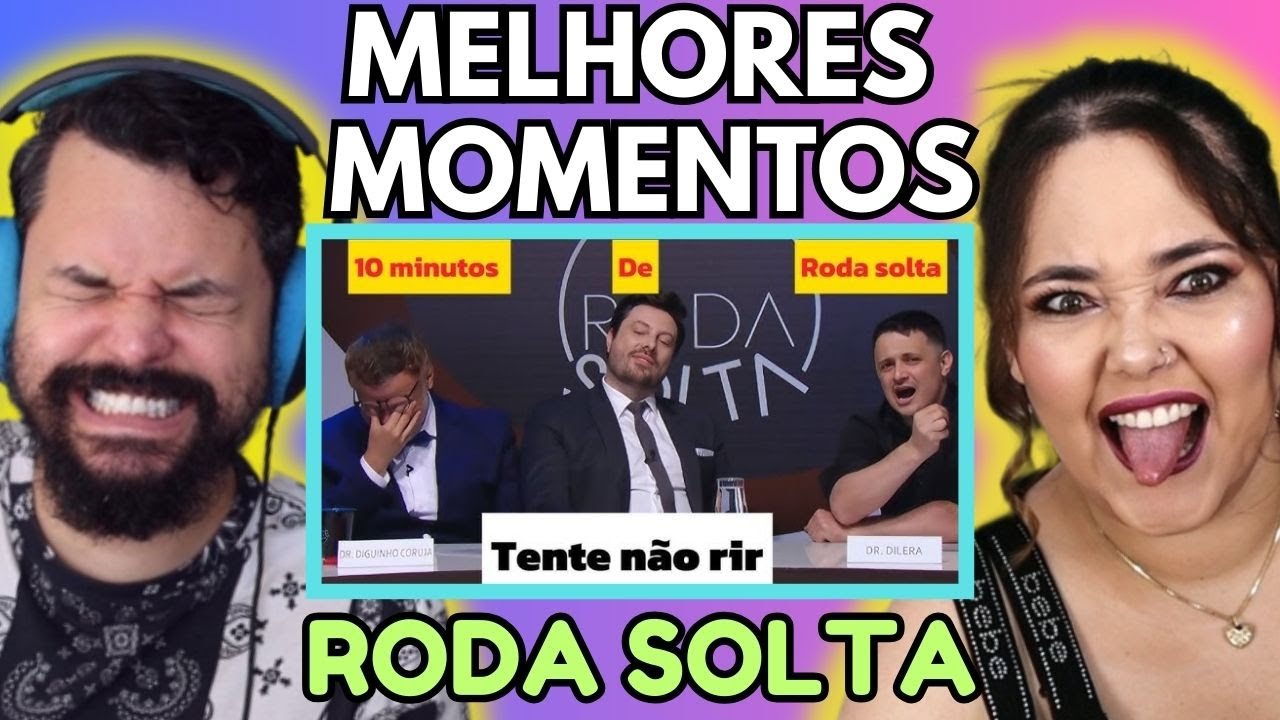 MELHORES MOMENTOS do RODA SOLTA com Danili GENTILI, DILERA e ETC ‹ REACT ›
