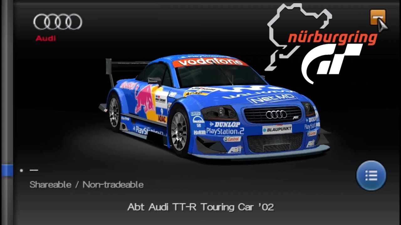 Gran Turismo PSP - Abt Audi TT-R Touring Car '02 @ Nürburgring