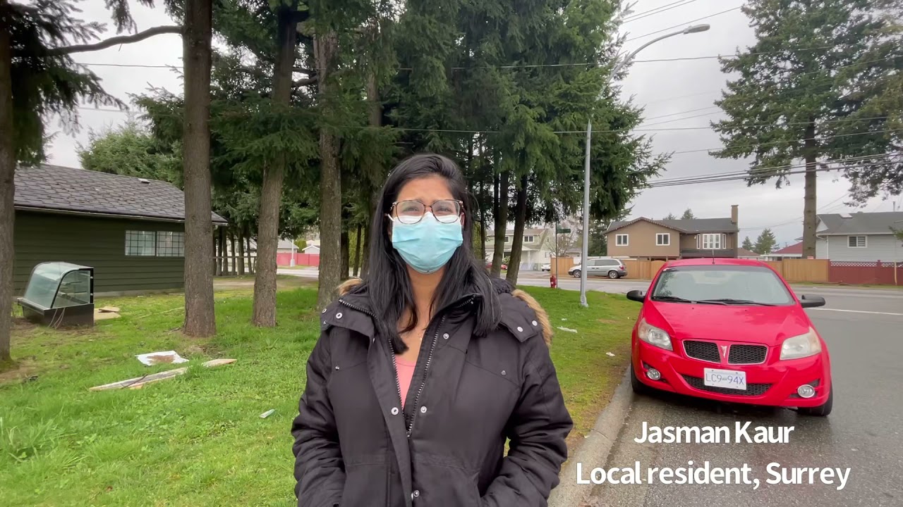 Interview of a local resident