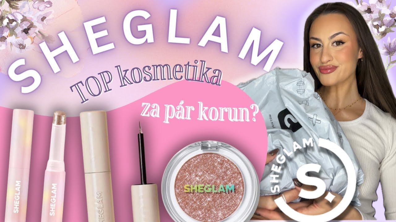 LUXUS ZA PÁR KORUN?! Make-up SheGlam ze SHEIN