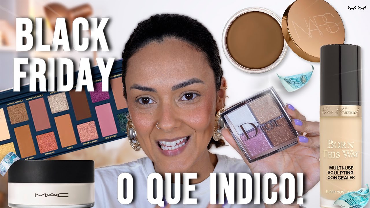 Maquiagens IMPORTADAS que VALEM a pena COMPRAR na BLACK FRIDAY 🛍️