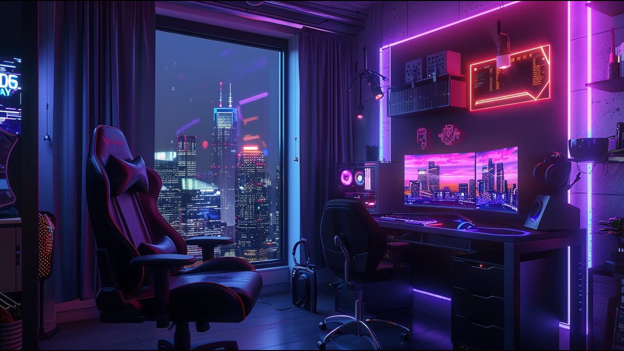 🔴 Night Workspace with Lofi 🎧 | No Copyright Lofi Beats To Focus / Study to | Lofi Hip Hop Mix 2024